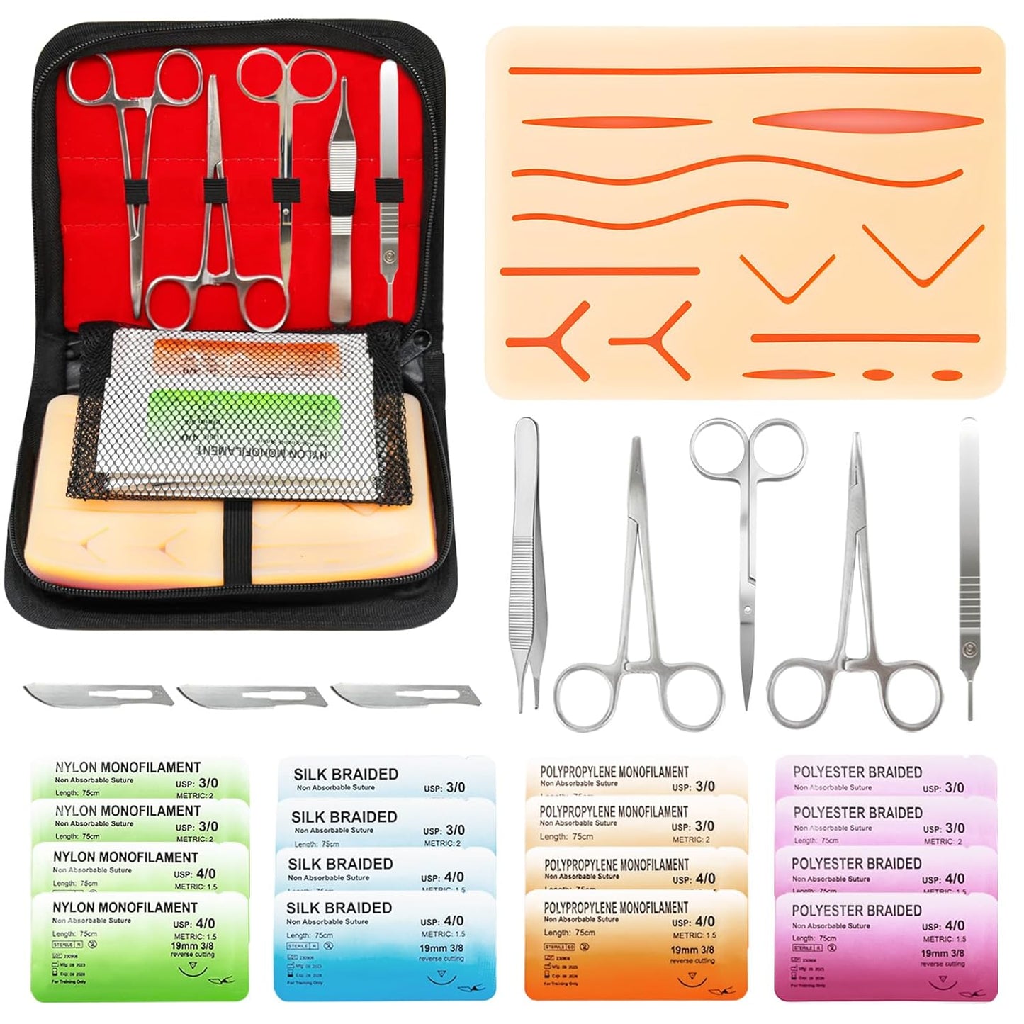 Suture Practice Kit for Medical Students