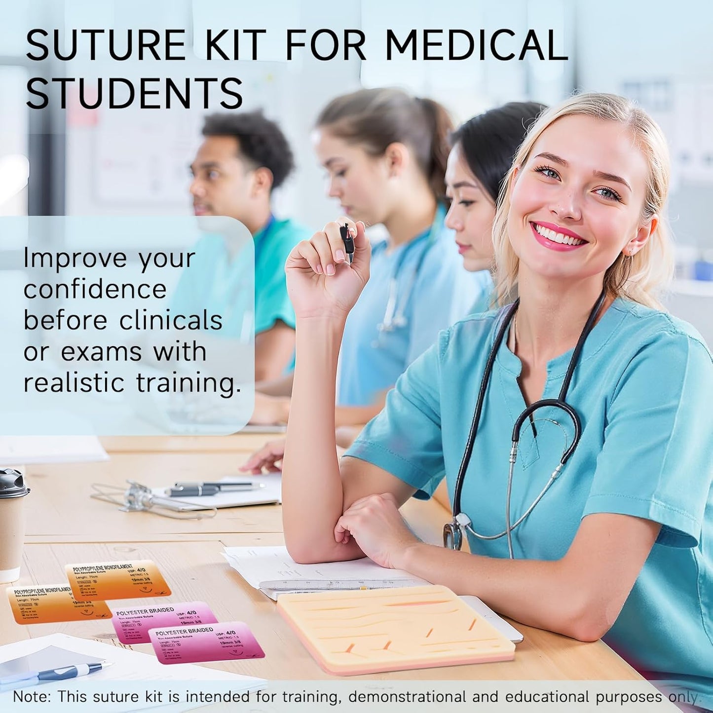 Suture Practice Kit for Medical Students