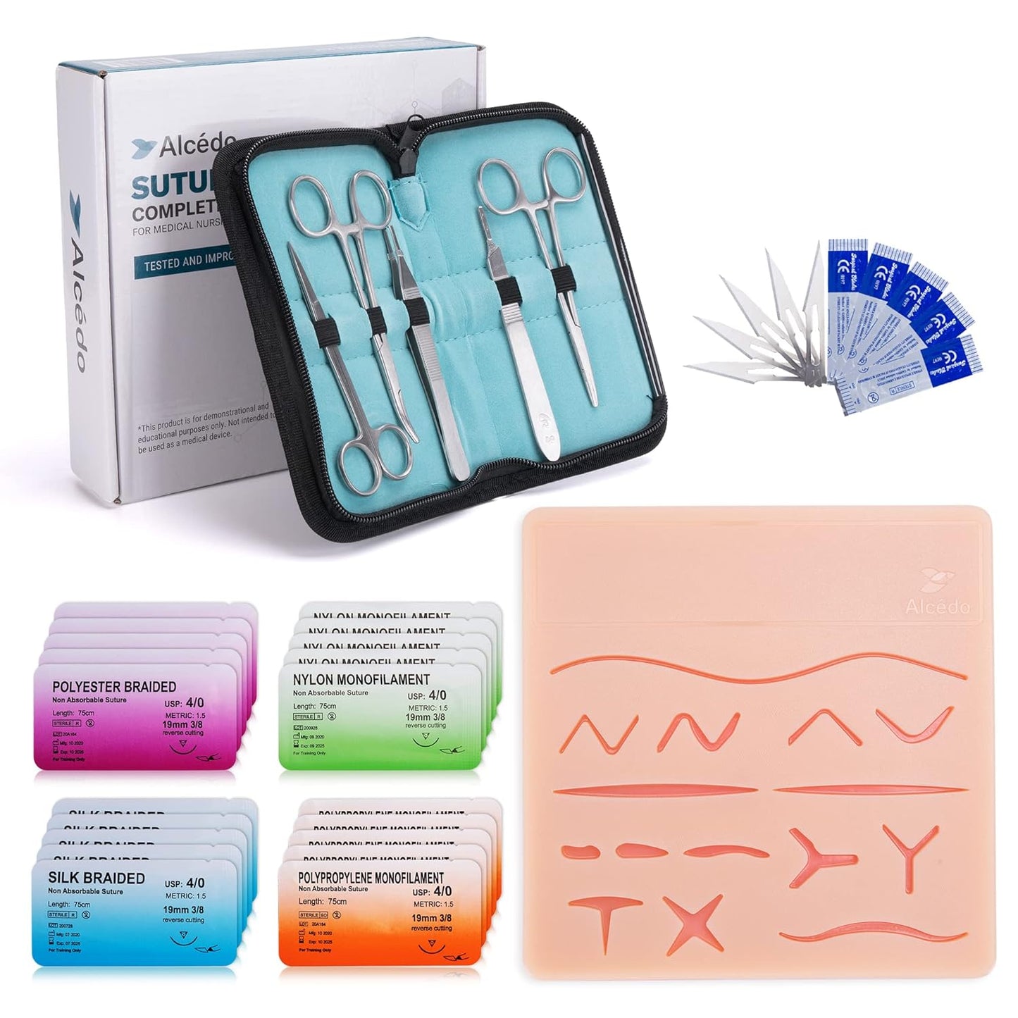 Suture Practice Kit for Medical Students