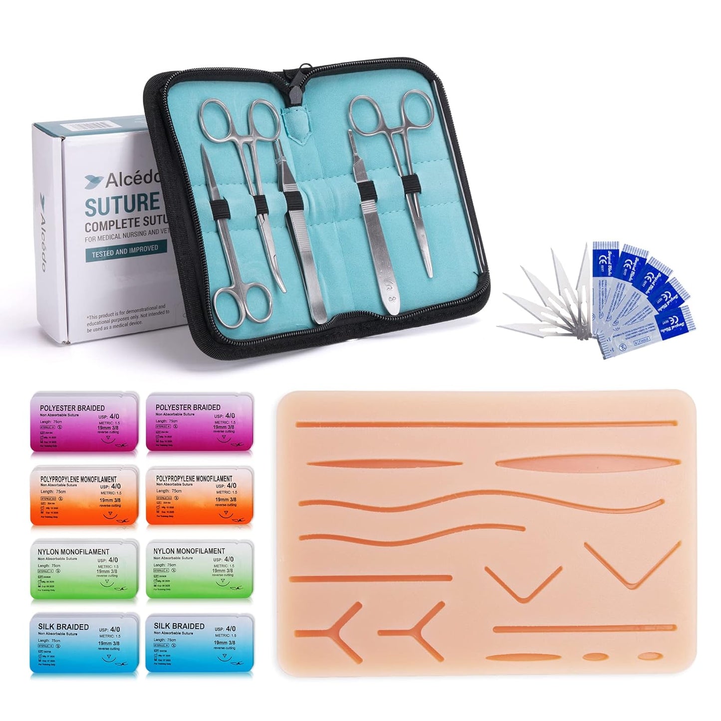 Suture Practice Kit for Medical Students