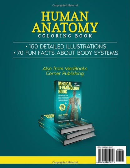 Human Anatomy Coloring Book