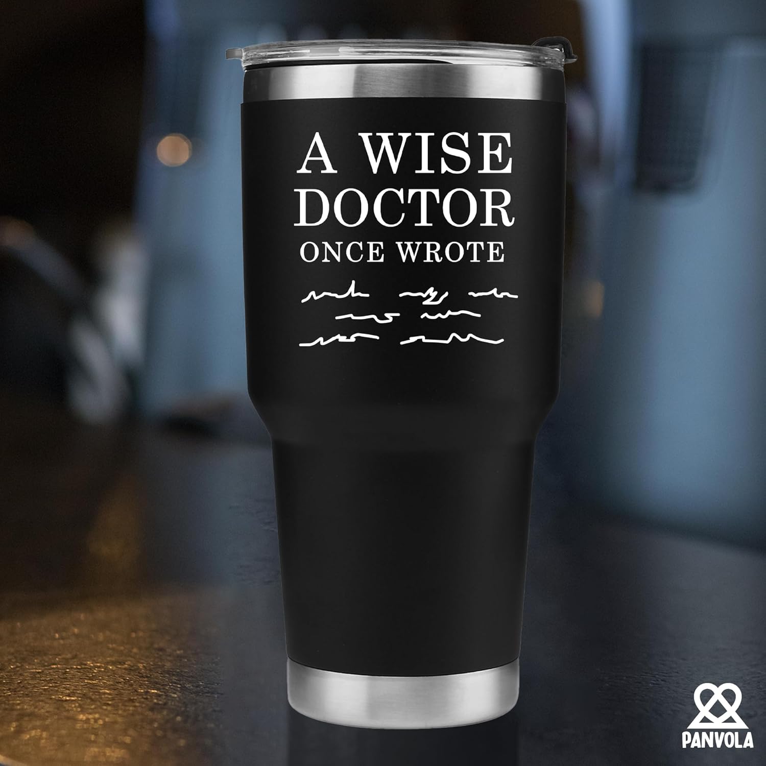 A Wise Doctor Once Wrote Tumbler