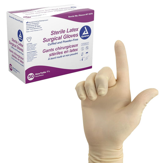 Sterile Disposable Latex Surgical Gloves