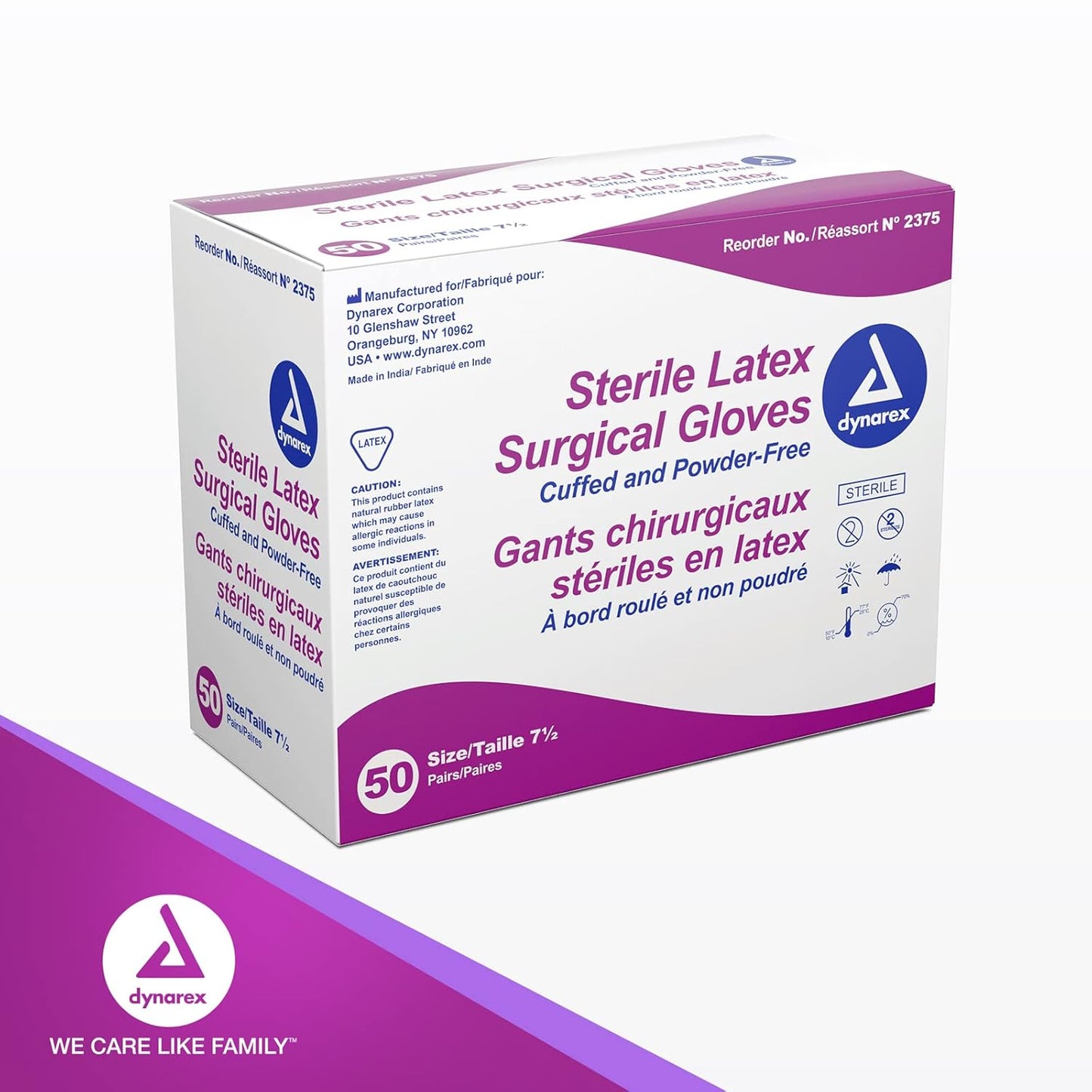 Sterile Disposable Latex Surgical Gloves