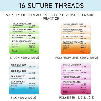 Suture Practice Kit for Medical Students 