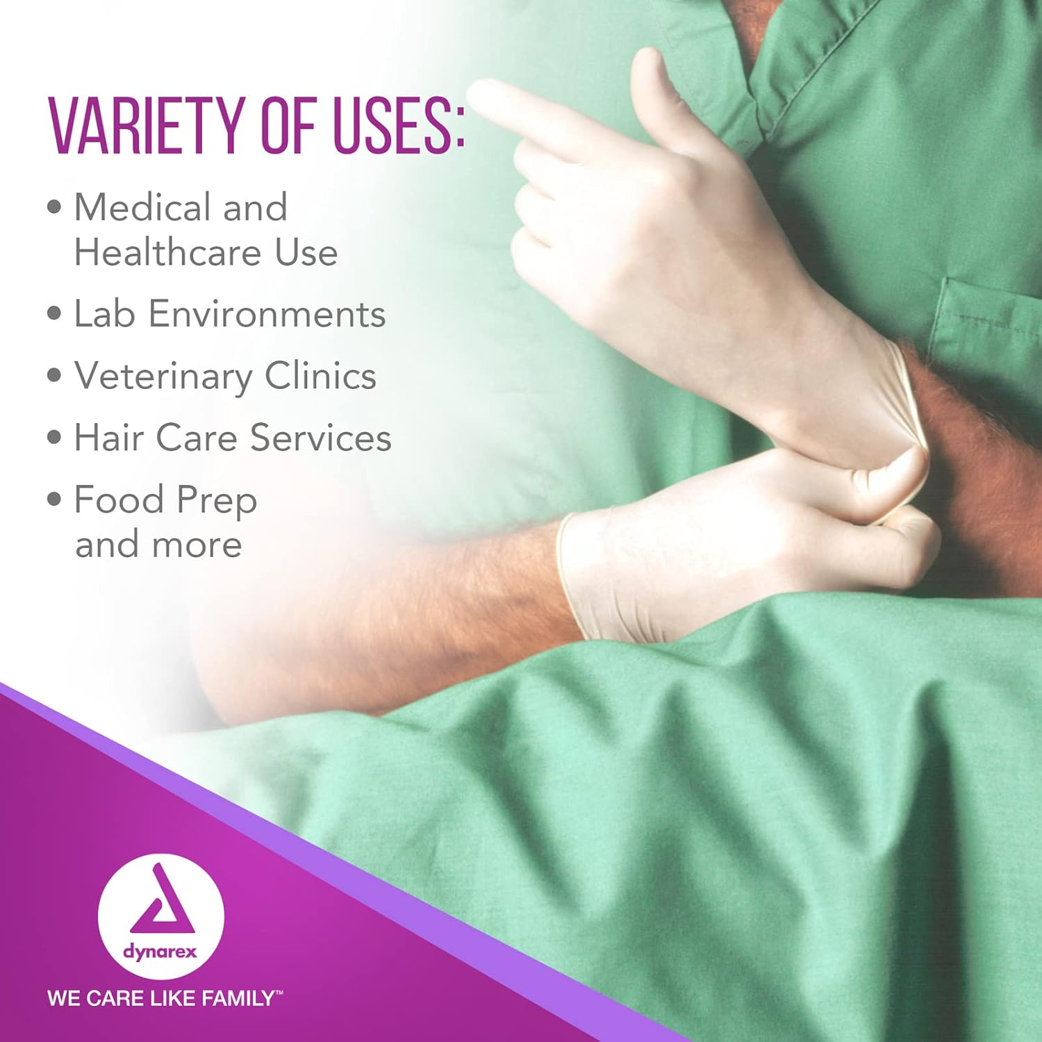 Sterile Disposable Latex Surgical Gloves