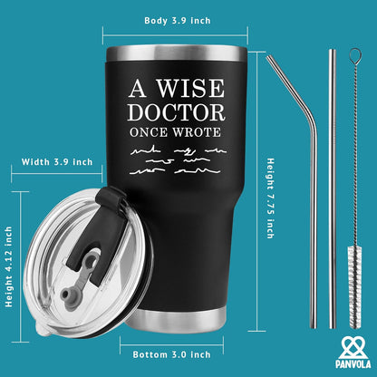 A Wise Doctor Once Wrote Tumbler