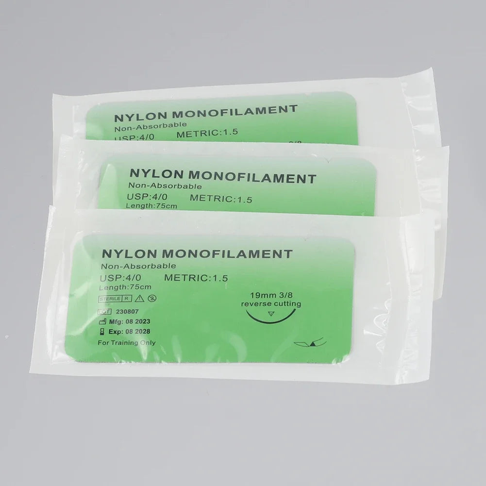 Nylon Sutures Thread with Needle
