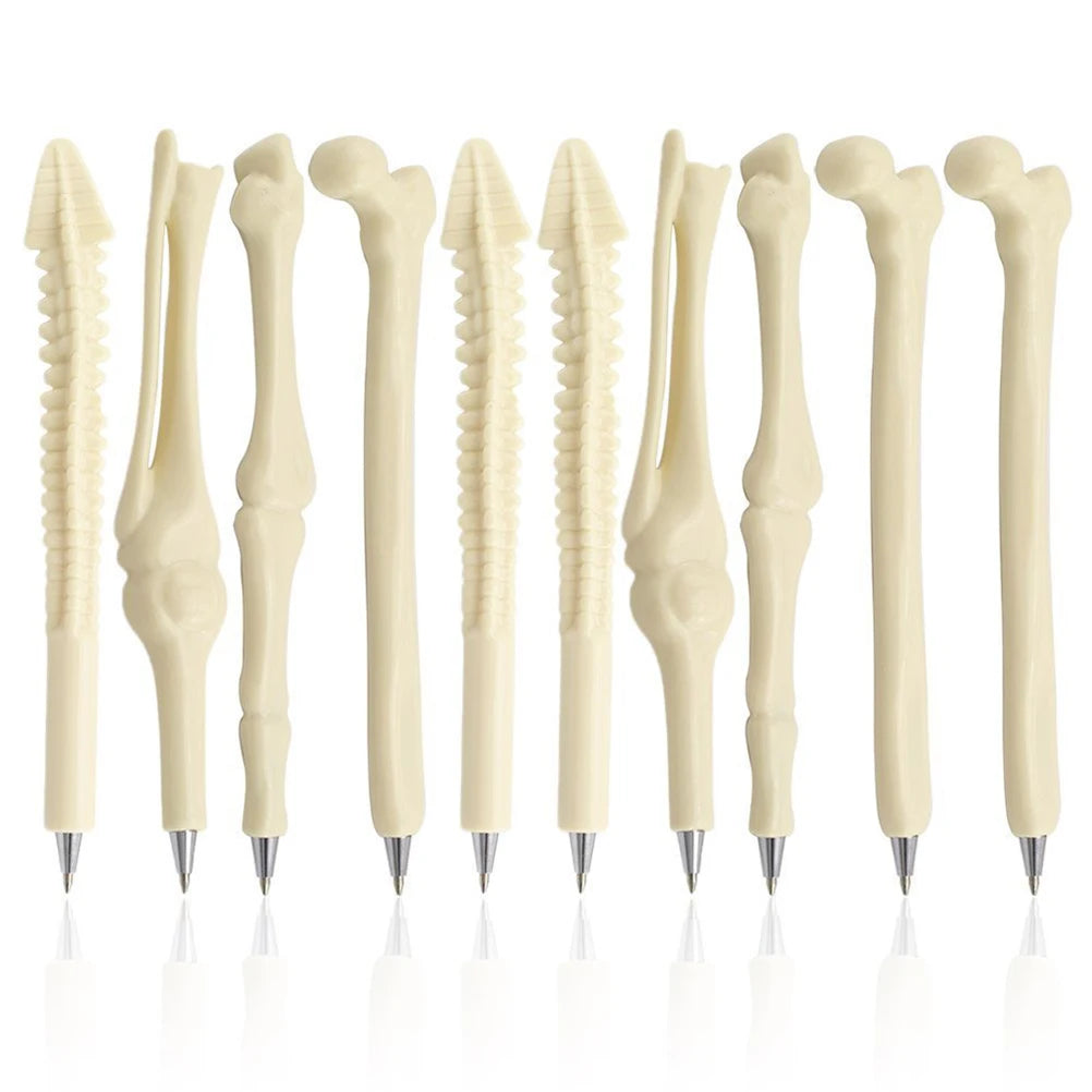 20Pcs Bone Shaped Ballpoint Pens 